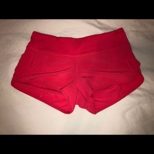 Hot pink lulu lemon shorts!